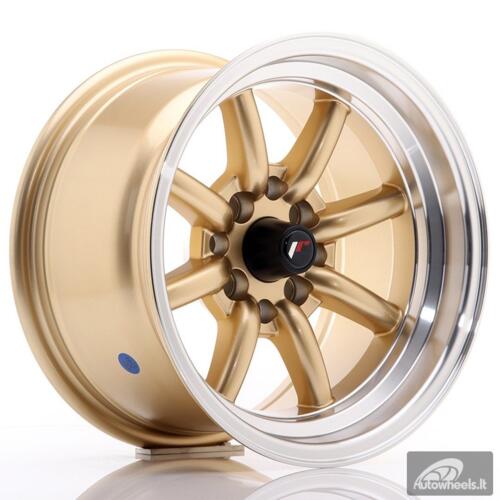 JR Wheels JR19 14x8 ET-13 4x100/114 Gold