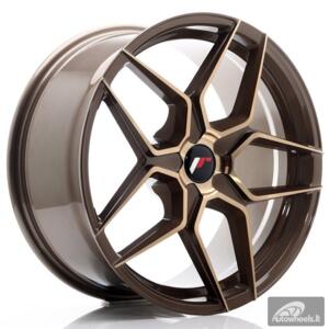 JR Wheels JR34 19x8,5 ET20-40 5H BLANK Platinum Bronze