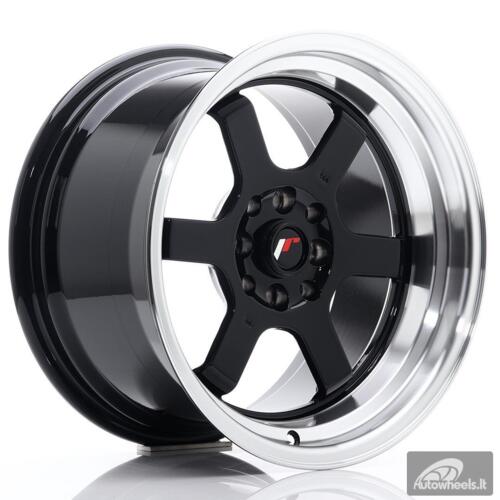 JR Wheels JR12 16x9 ET10 4x100/114 Gloss Black