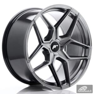 JR Wheels JR34 20x10 ET20-40 5H BLANK Hyper Black