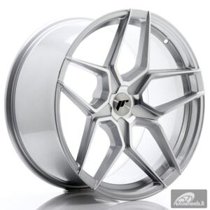 JR Wheels JR34 20x10 ET20-40 5H BLANK Silver Machined Face