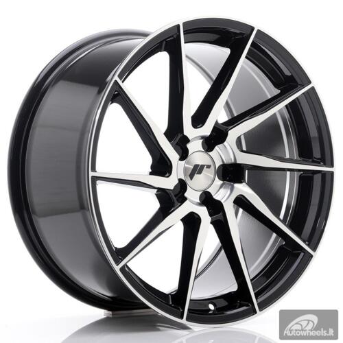 JR Wheels JR36 19x9,5 ET20-45 5H BLANK Gloss Black Machined Face