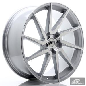 JR Wheels JR36 23x10 ET30-55 5H BLANK Silver Brushed Face