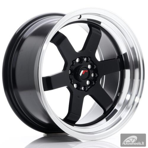 JR Wheels JR12 17x9 ET25 5x100/114 Gloss Black