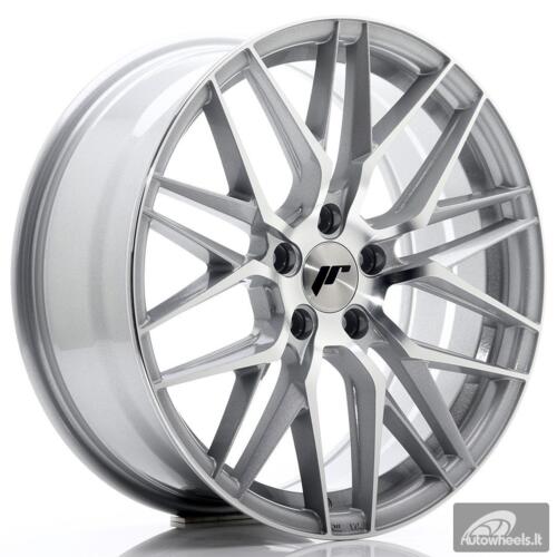 JR Wheels JR28 18x7,5 ET40 5x112 Silver Machined Face