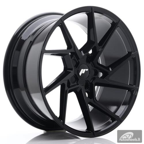 JR Wheels JR33 20x10 ET20-40 5H BLANK Gloss Black