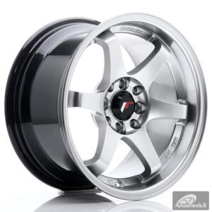 JR Wheels JR3 15x8 ET25 4x100/108 Hyper Silver