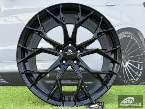 Ratlankis Forzza Titan 8X18 5X114,3 ET40 73,1 Satin Black (NP)