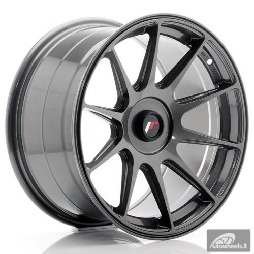 JR Wheels JR11 17x9 ET25-35 Blank Hyper Gray