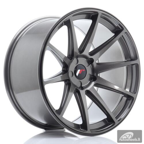 JR Wheels JR11 20x11 ET20-30 5H Blank Hyper Gray