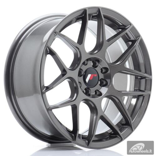 JR Wheels JR18 17x8 ET25 4x100/108 Hyper Gray