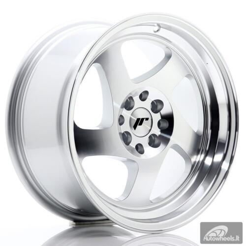 JR Wheels JR15 16x8 ET25 4x100/108 Machined Silver