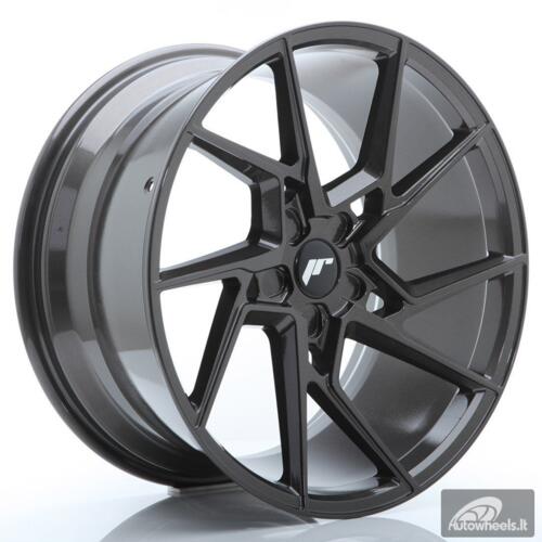 JR Wheels JR33 20x10 ET20-40 5H BLANK Hyper Gray