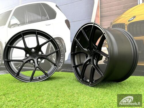 JR Wheels SL01 18x8,5 ET20-42 5H BLANK Matt Black