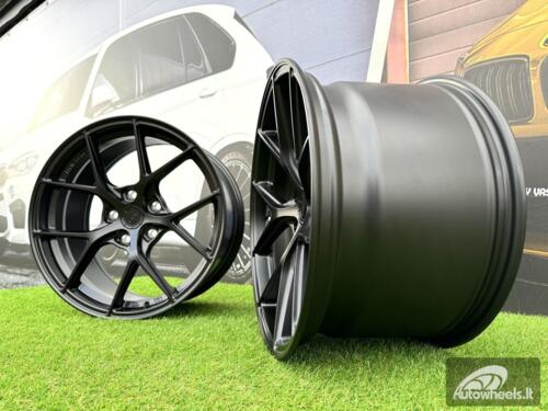 JR Wheels SL01 18x8,5 ET20-42 5H BLANK Matt Black