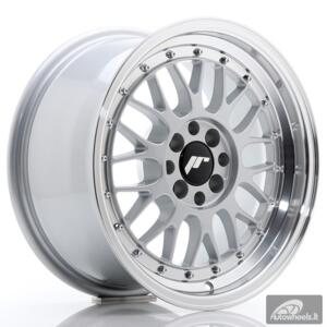 JR Wheels JR23 16x8 ET35 4x100/114,3 Hyper Silver w/Machined Lip