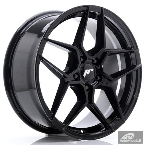 JR Wheels JR34 18x8 ET42 5x112 Glossy Black