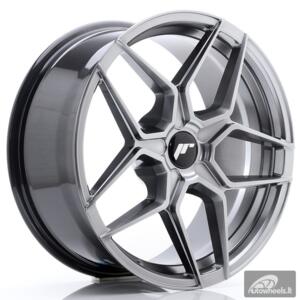 JR Wheels JR34 18x8 ET20-42 5H BLANK Hyper Black