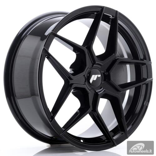 JR Wheels JR34 18x8 ET20-42 5H BLANK Glossy Black