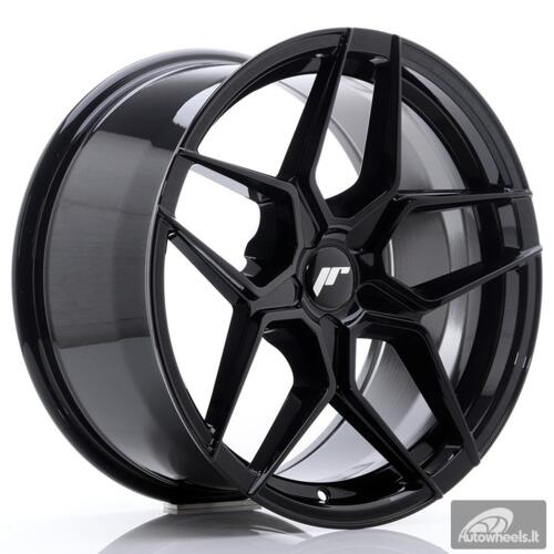 JR Wheels JR34 18x9 ET20-42 5H BLANK Glossy Black