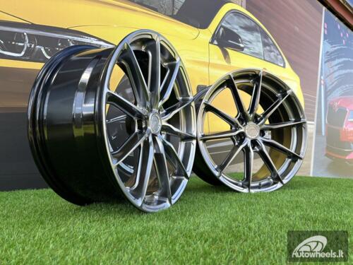 JR Wheels JR37 19x8,5 ET20-45 5H BLANK Hyper Black