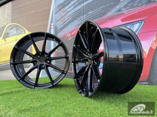 JR Wheels JR37 20x10,5 ET20-40 5H BLANK Glossy Black