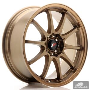 JR Wheels JR5 18x8 ET35 5x100 Dark Anodized Bronze