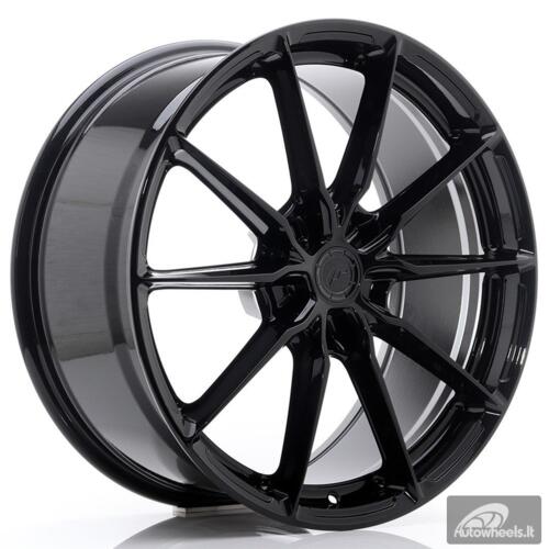 JR Wheels JR37 20x9 ET20-45 5H BLANK Glossy Black