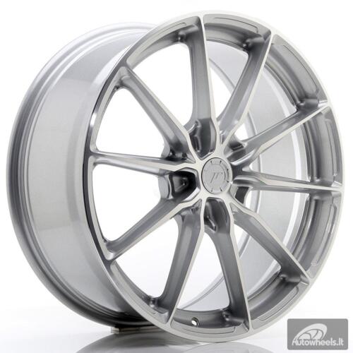 JR Wheels JR37 20x8,5 ET20-45 5H BLANK Silver Machined Face