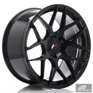 JR Wheels JR18 20x10 ET20-45 5H Blank Glossy Black