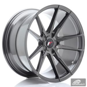 JR Wheels JR21 20x11 ET20-30 5H BLANK Hyper Gray