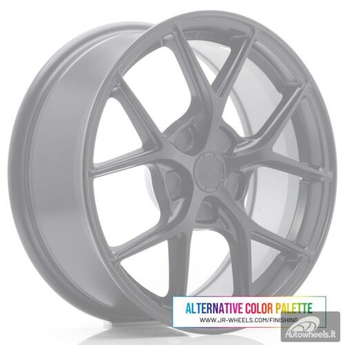 JR Wheels SL01 17x7 ET20-40 5H BLANK Custom Finish