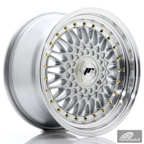 JR Wheels JR9 16x8 ET25 4x100/108 Silver w/Machined Lip