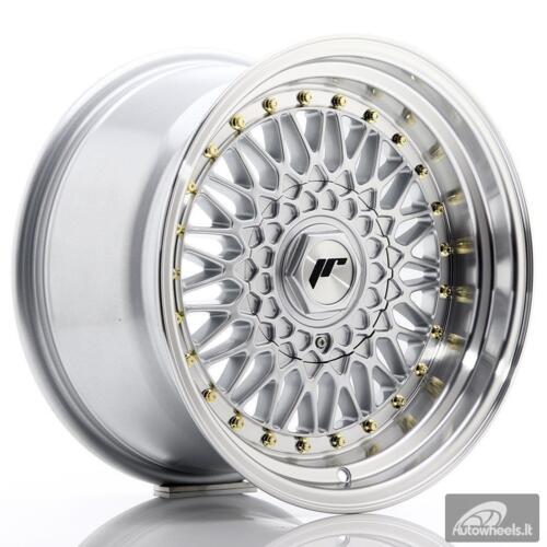 JR Wheels JR9 16x9 ET20 4x100/108 Silver w/Machined Lip