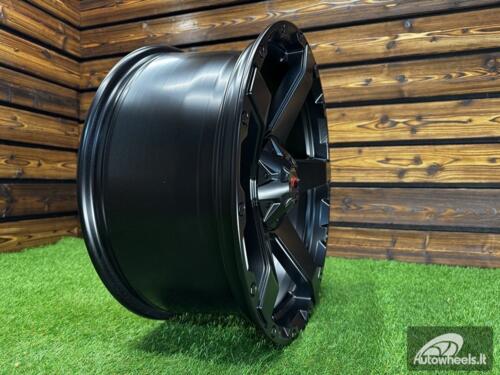 JR Wheels JRX5 20x9 ET20 5x120 Matt Black