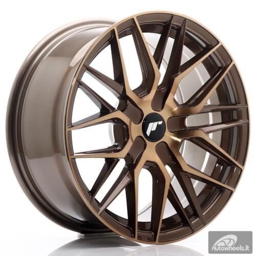 JR Wheels JR28 17x8 ET25-40 BLANK Platinum Bronze