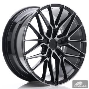 JR Wheels JR38 19x8,5 ET45 5x112 Black Brushed w/Tinted Face