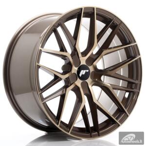 JR Wheels JR28 20x10 ET20-40 5H BLANK Platinum Bronze