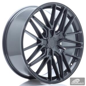 JR Wheels JR38 21x9 ET10-52 5H BLANK Hyper Gray