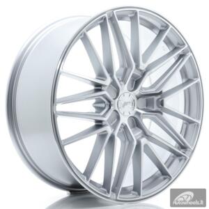 JR Wheels JR38 21x9 ET10-52 5H BLANK Silver Machined