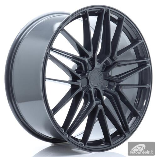 JR Wheels JR38 22x9 ET10-45 5H BLANK Hyper Gray