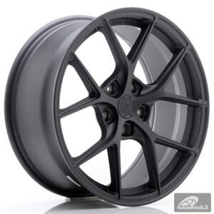 JR Wheels SL01 18x8 ET40 5x112 Matt Gun Metal