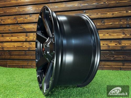 JR Wheels JRX5 18x9 ET15 6x114.3 Matt Black