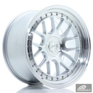 JR Wheels JR40 18x9,5 ET15-35 5H BLANK Silver Machined Face