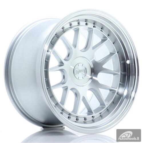 JR Wheels JR40 18x10,5 ET15-22 5H BLANK Silver Machined Face