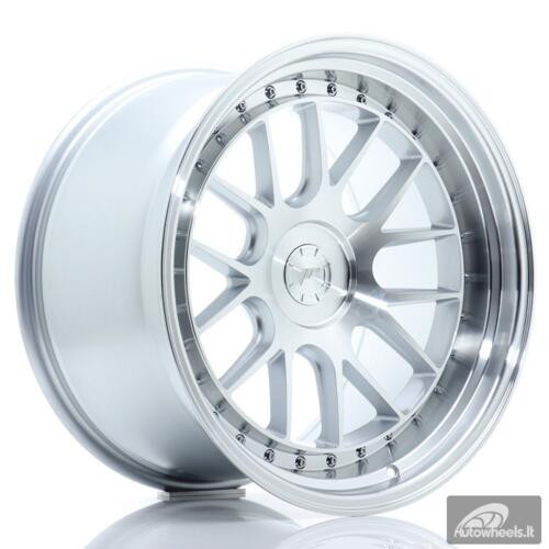 JR Wheels JR40 19x11 ET15-22 5H BLANK Silver Machined Face