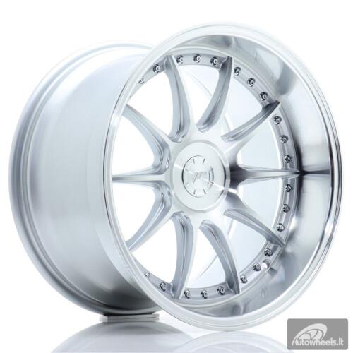 JR Wheels JR41 18x10,5 ET15-25 5H BLANK Silver Machined Face