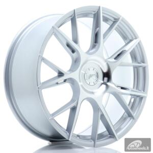 JR Wheels JR42 19x8,5 ET25-45 5H BLANK Silver Machined Face