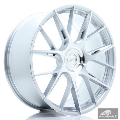 JR Wheels JR42 22x9 ET20-42 5H BLANK Silver Machined Face