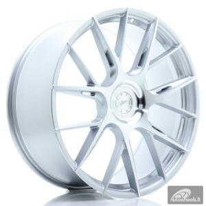 JR Wheels JR42 22x10 ET20-54 5H BLANK Silver Machined Face